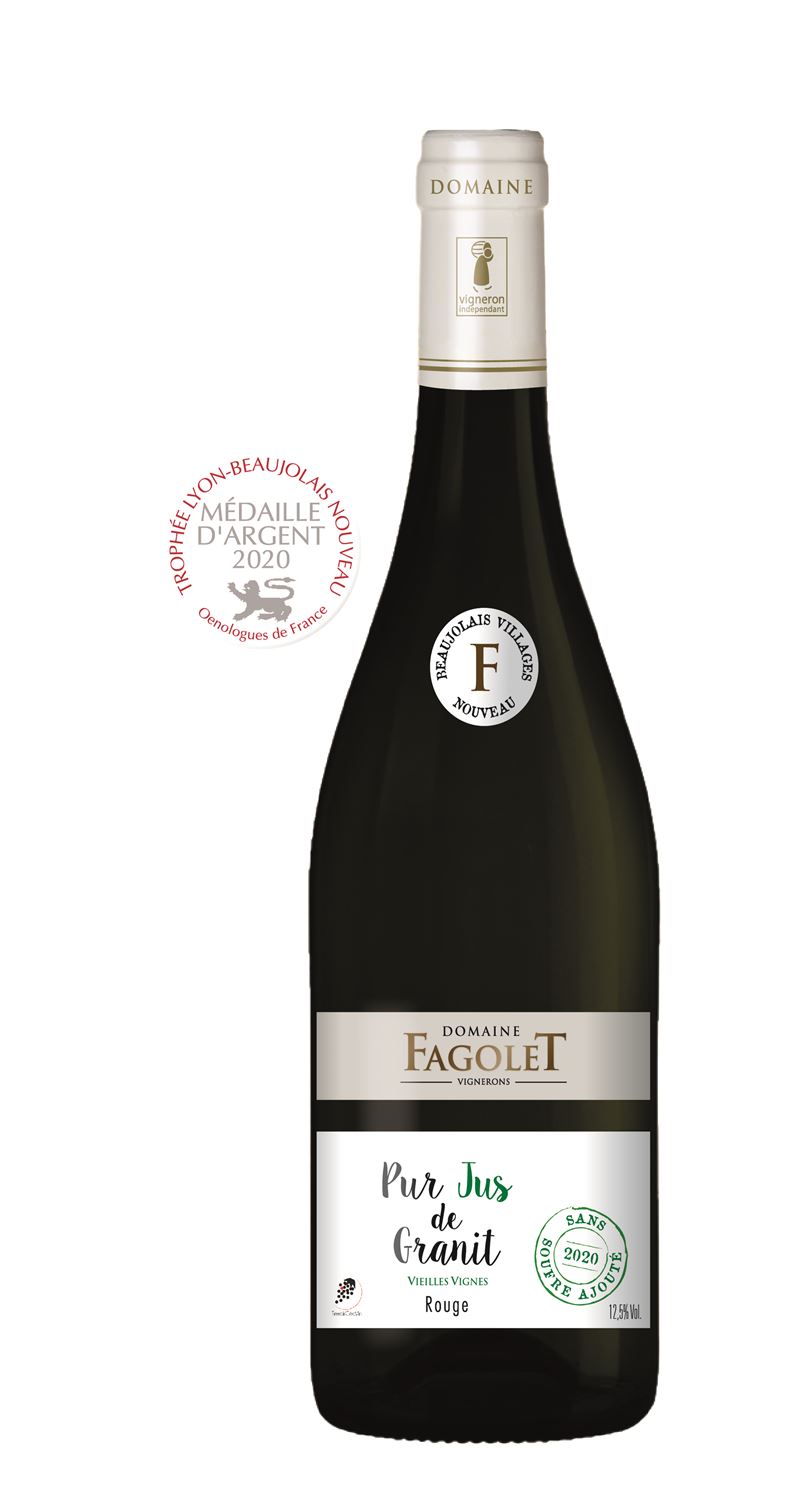 Domaine Le Fagolet Beaujolais Nouveau 2020 Beaujolais Villages Aop Beaujolais Rouge 2020 Pur Jus De Granit Sans Soufre Vieilles Vignes Plugwinepro